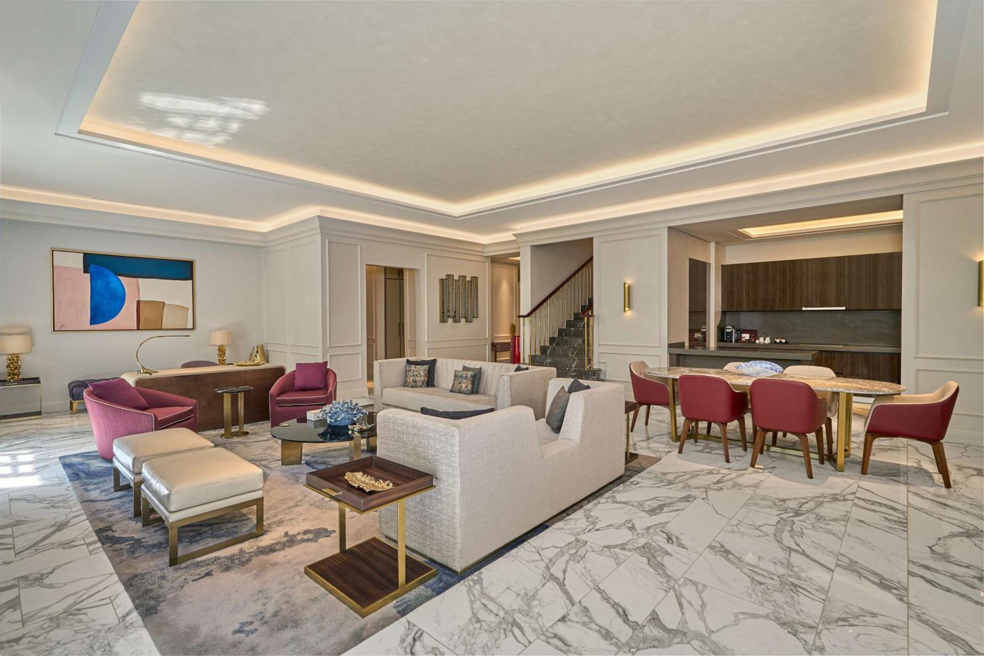 Mansard Riyadh, A Radisson Collection Hotel Kültér fotó The interior of a typical apartment