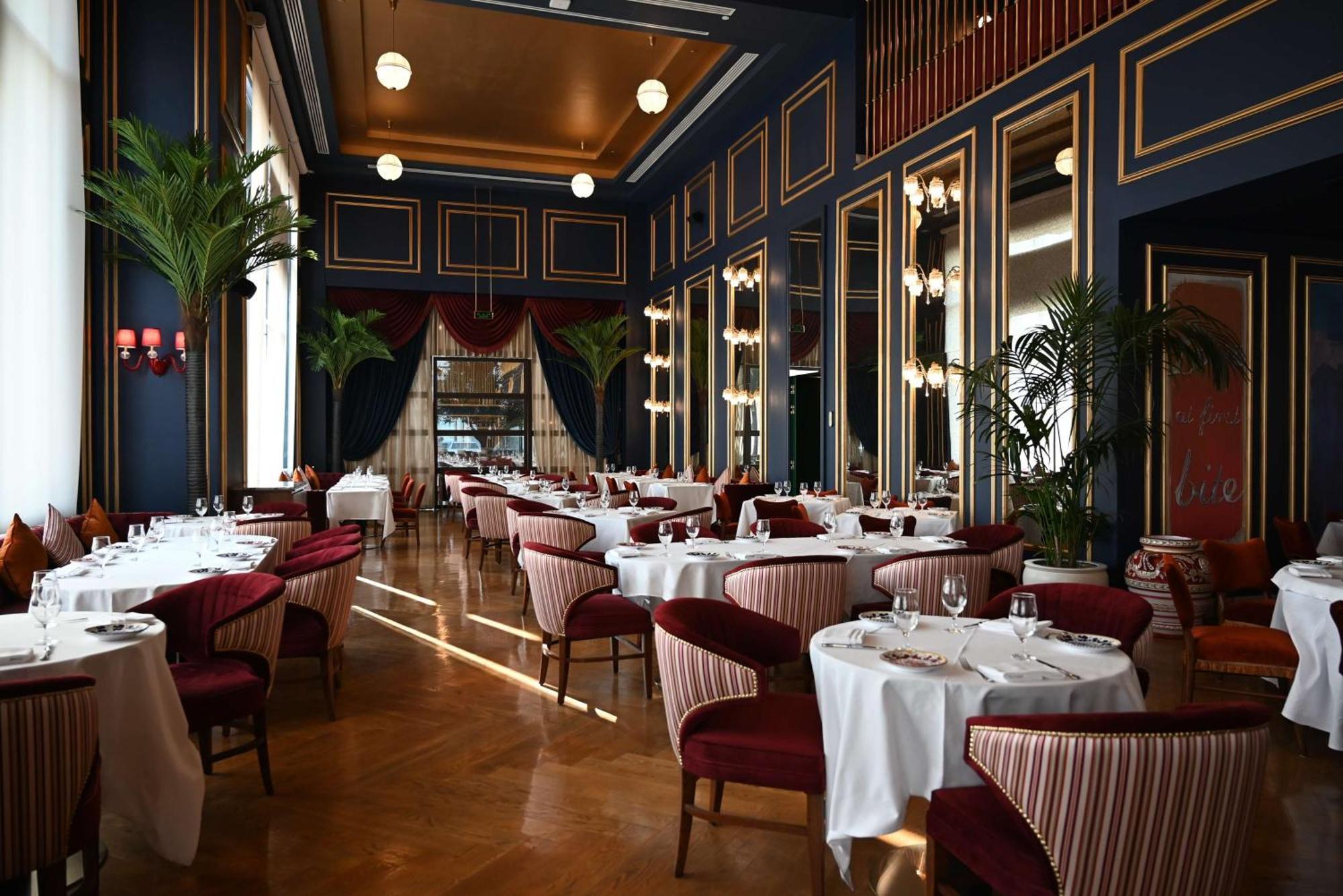Mansard Riyadh, A Radisson Collection Hotel Kültér fotó The interior of the restaurant