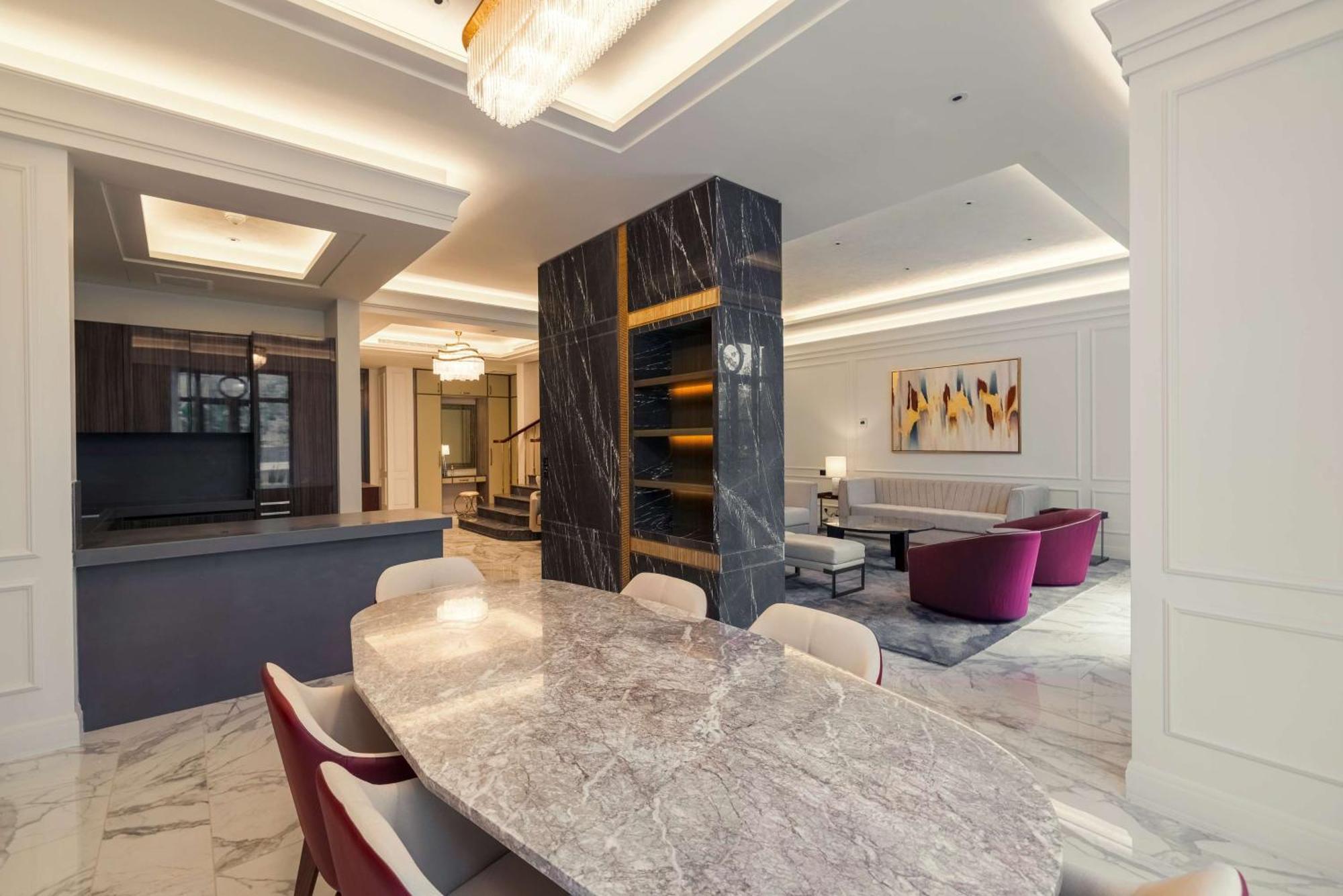 Mansard Riyadh, A Radisson Collection Hotel Kültér fotó The interior of a typical apartment