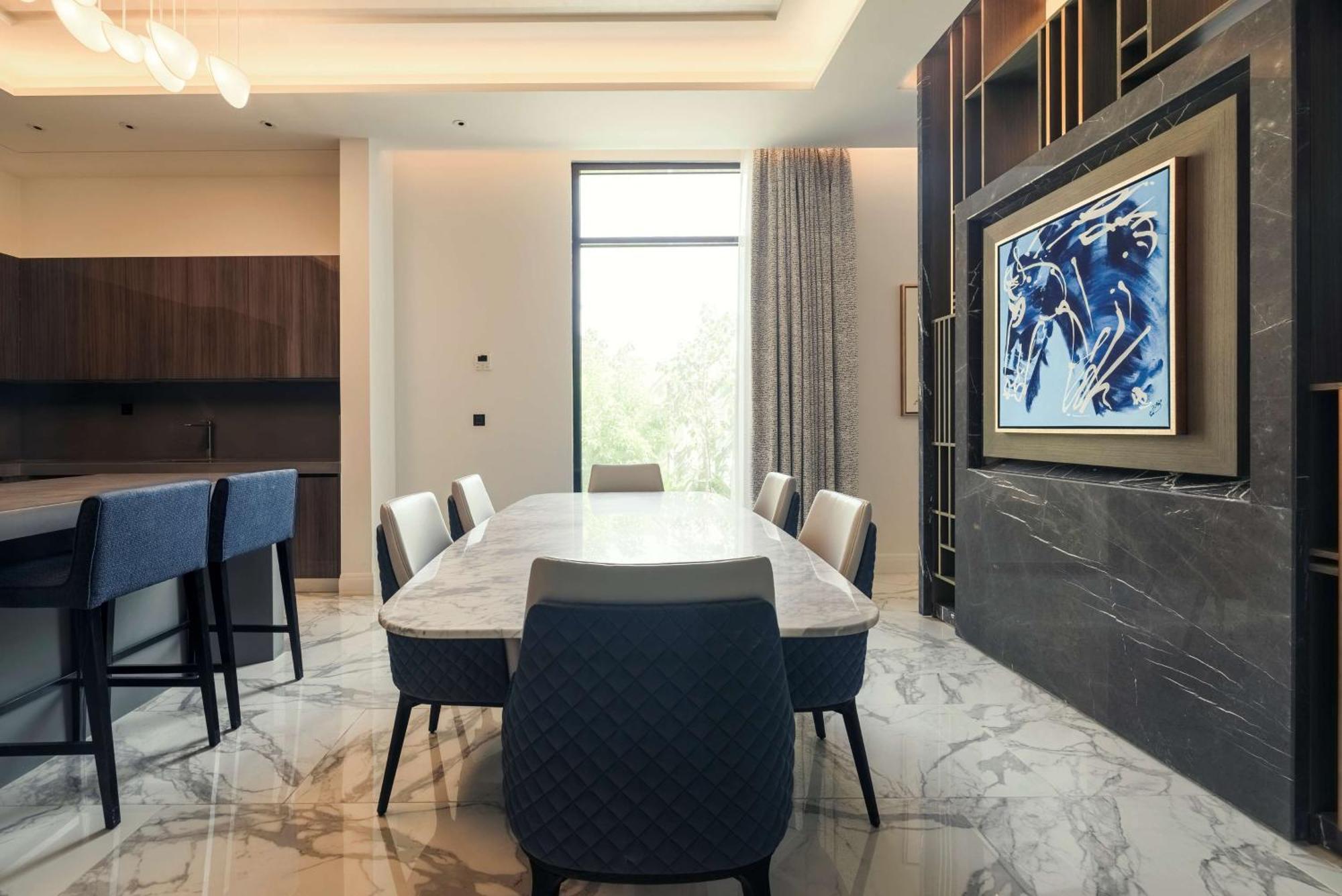 Mansard Riyadh, A Radisson Collection Hotel Kültér fotó The dining room